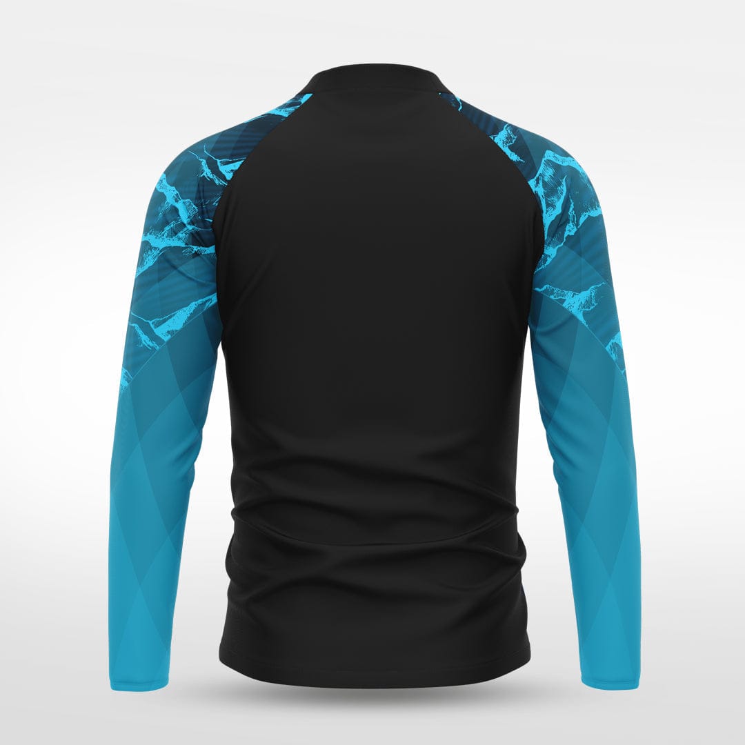 Cikers Sports Jackets Beautiful landscapes - Customized Men's 1/4 Zip Jacket