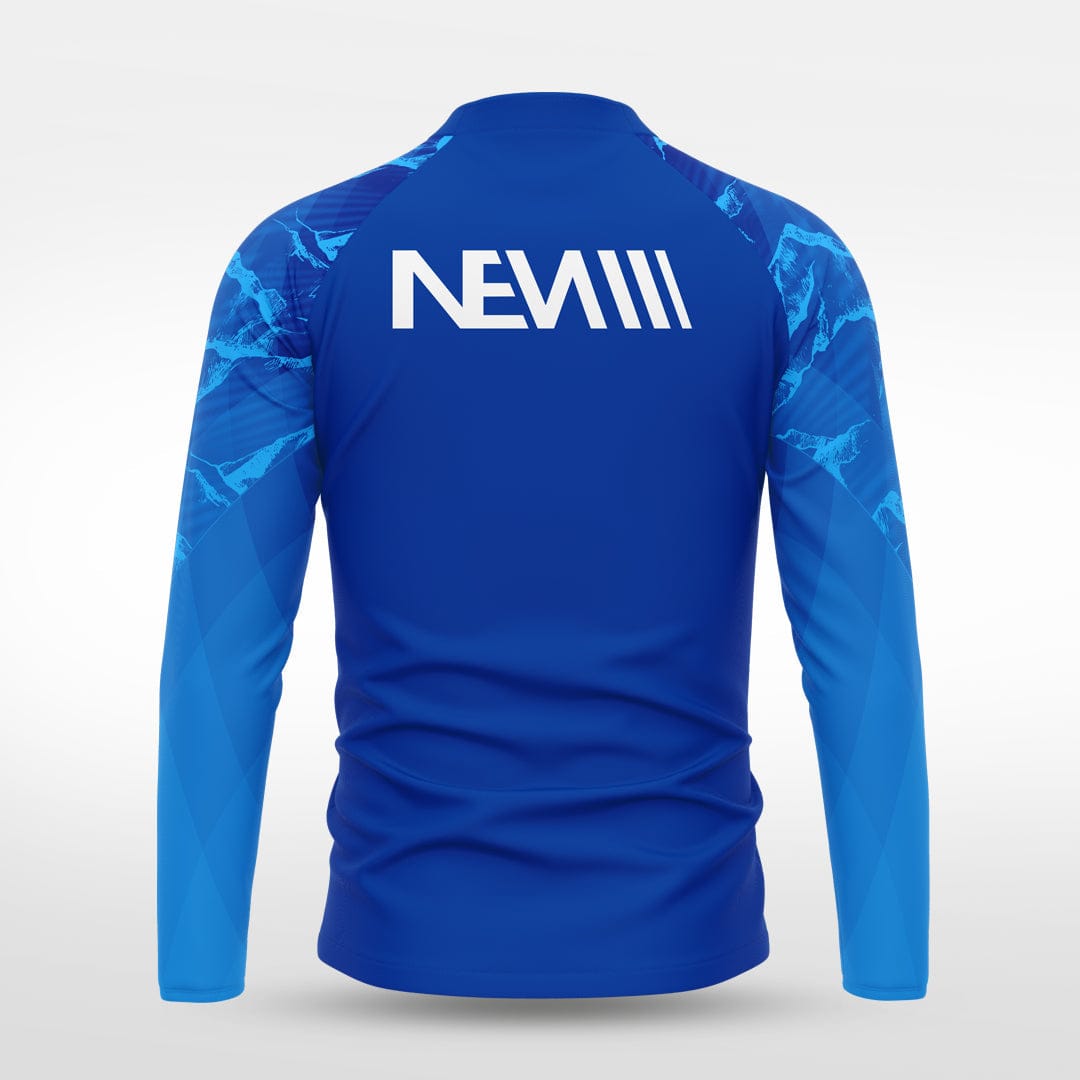 Cikers Sports Jackets Beautiful landscapes - Customized Men's 1/4 Zip Jacket