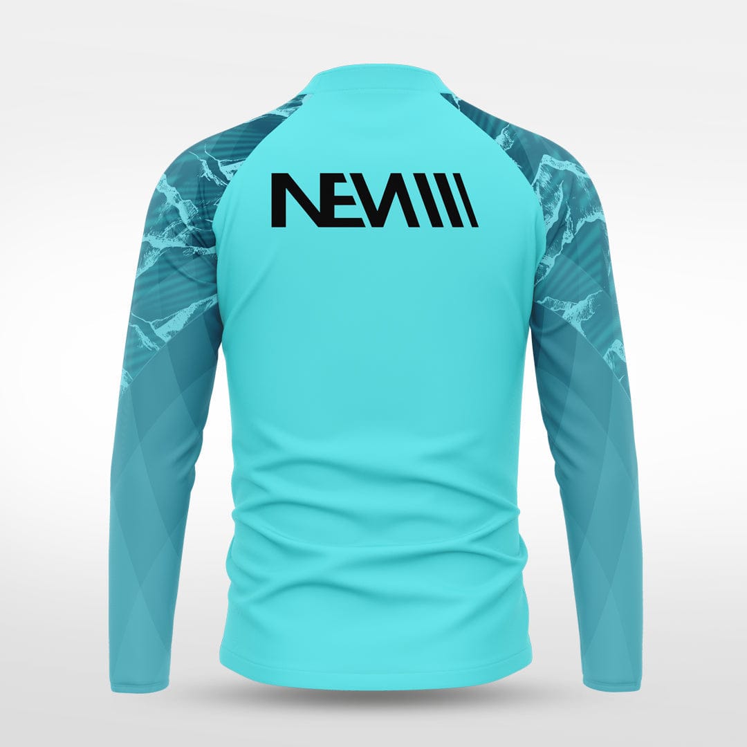 Cikers Sports Jackets Beautiful landscapes - Customized Men's 1/4 Zip Jacket