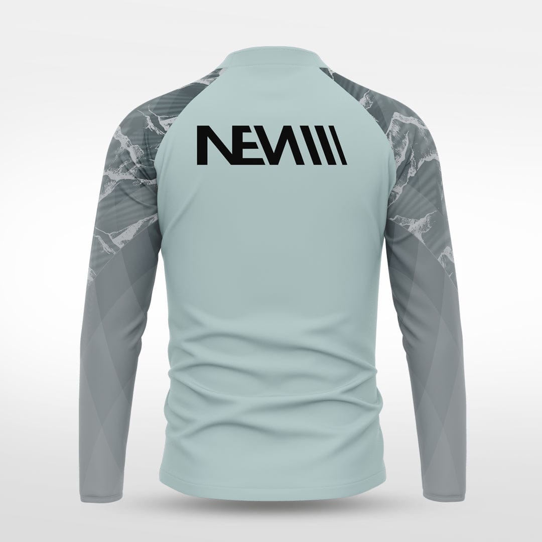 Cikers Sports Jackets Beautiful landscapes - Customized Men's 1/4 Zip Jacket