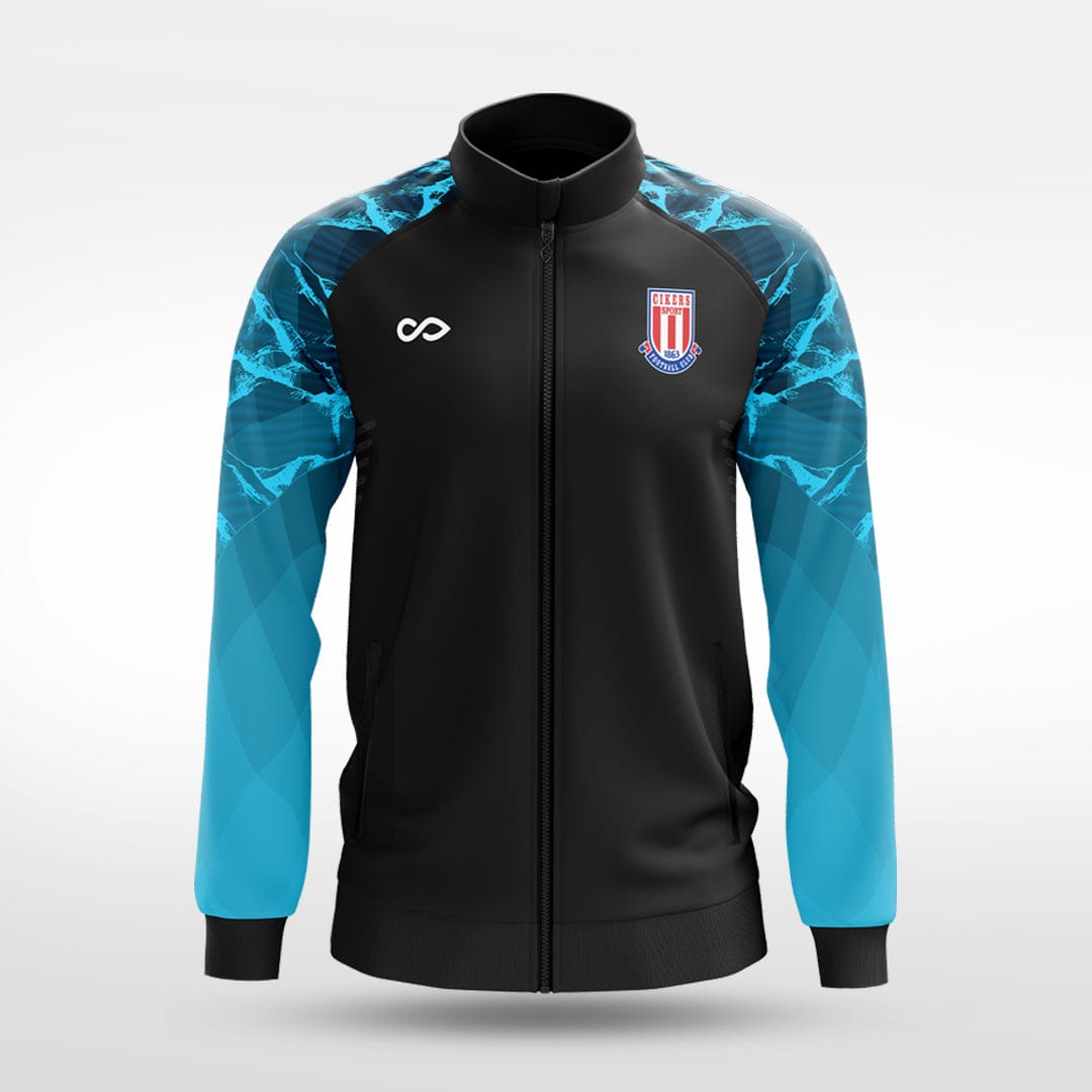 Cikers Sports Jackets Beautiful landscapes- Customized Men's Sublimated Full-Zip Jacket