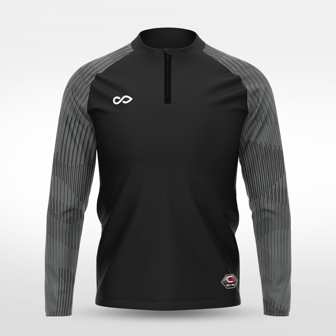 Cikers Sports Jackets black / S Star Trails - Customized Kids 1/4 Zip Jacket