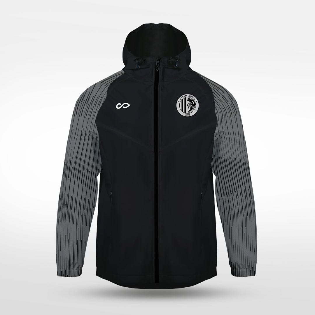 Cikers Sports Jackets Black / S Star Trails - Customized Kids Windbreaker