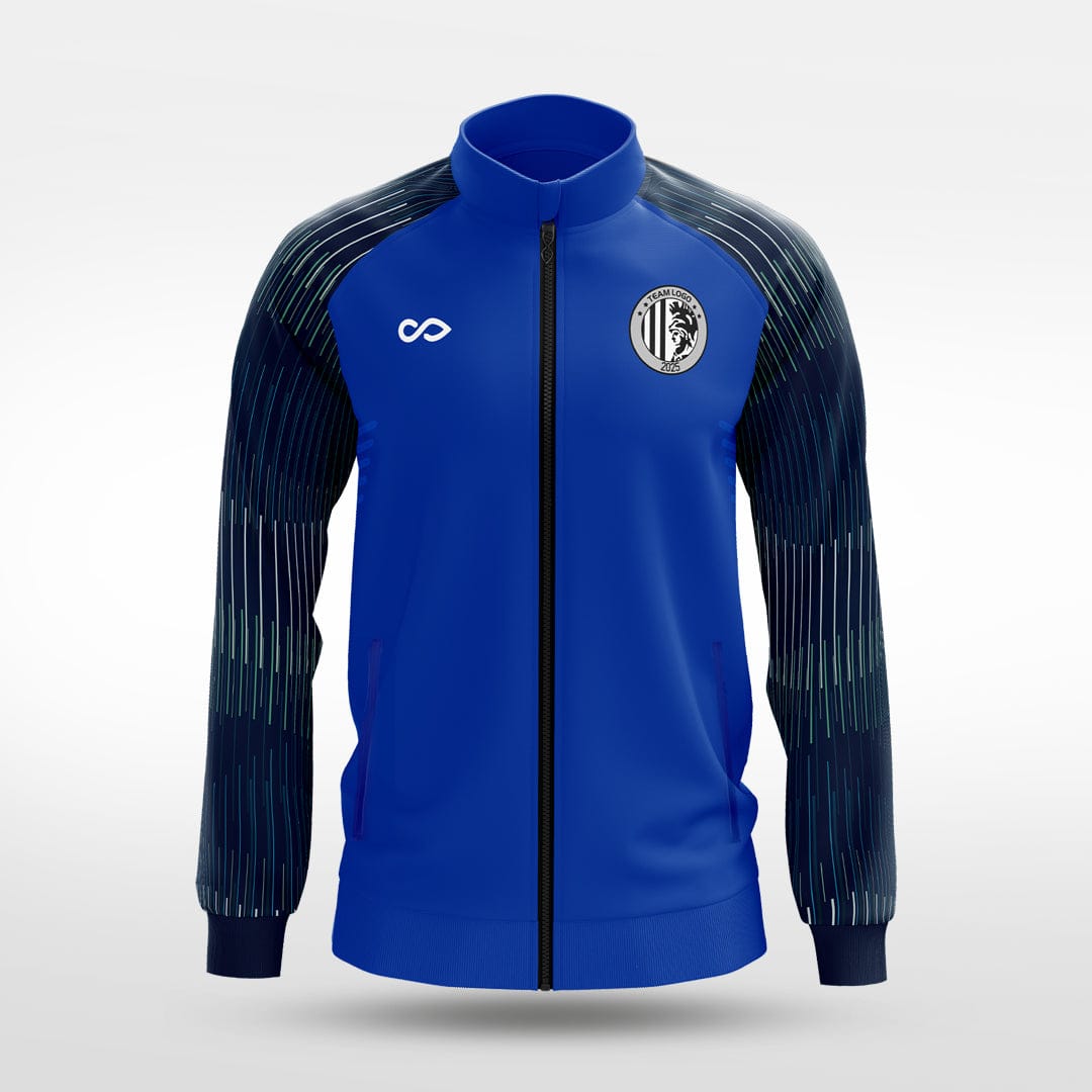 Cikers Sports Jackets black / S Star Trails - Customized Men's Sublimated Full-Zip Jacket