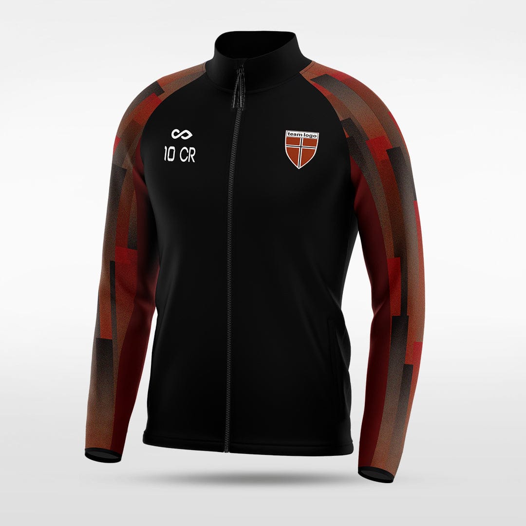 Cikers Sports Jackets black / S Urban Forest - Customized Men's Sublimated Full-Zip Jacket - AS413XFB3
