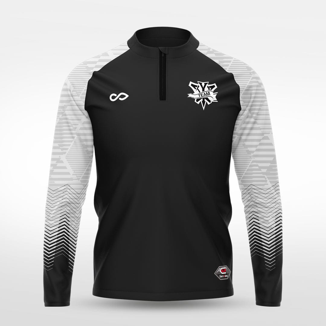 Cikers Sports Jackets Blood Shadow - Customized Men's 1/4 Zip Jacket