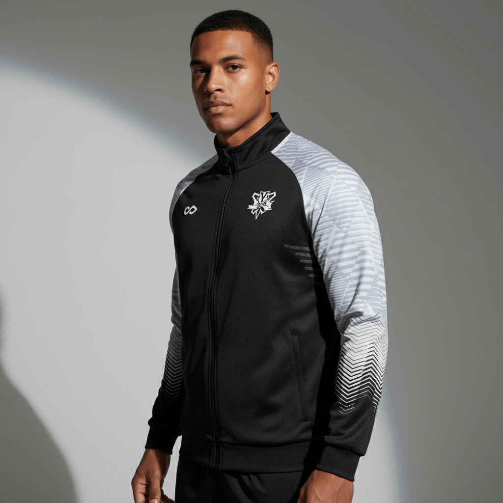 Cikers Sports Jackets Blood Shadow - Customized Men's Sublimated Full-Zip Jacket - AT241XFLG3