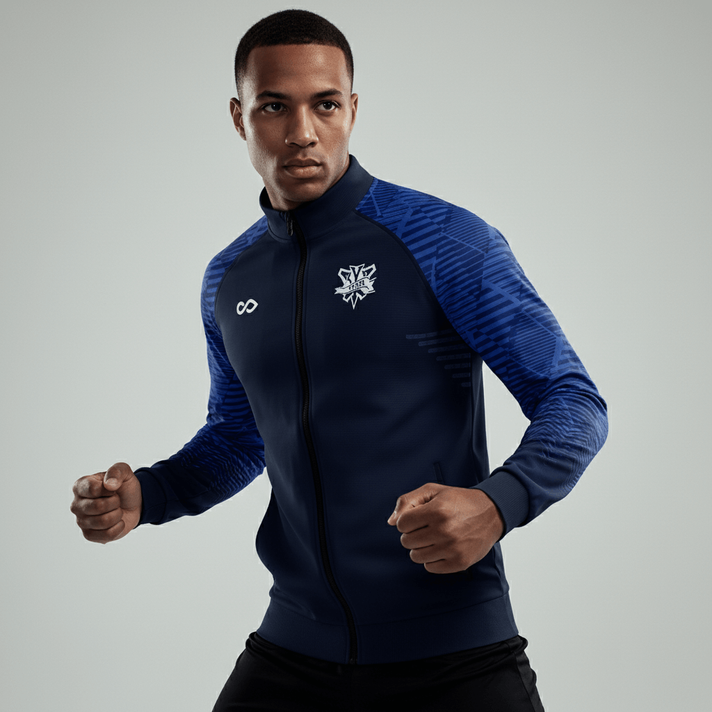 Cikers Sports Jackets Blood Shadow - Customized Men's Sublimated Full-Zip Jacket - AT241XFLG3