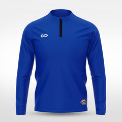 Cikers Sports Jackets Blue / S Pure Colors - Customized Kids 1/4 Zip Jacket