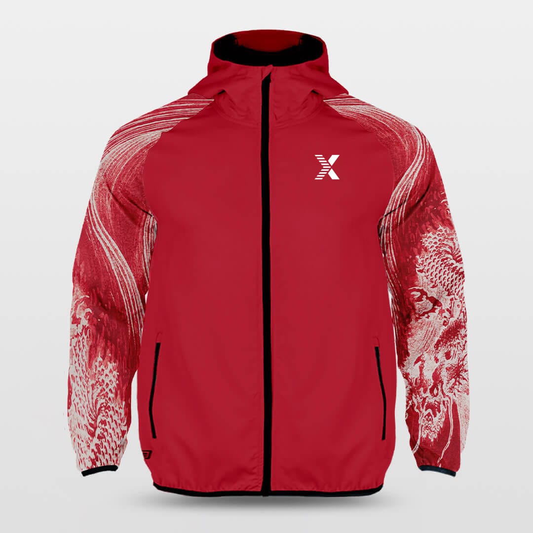 Cikers Sports Jackets Dragon Hunt - Customized Hooded Waterproof Sports Jacket