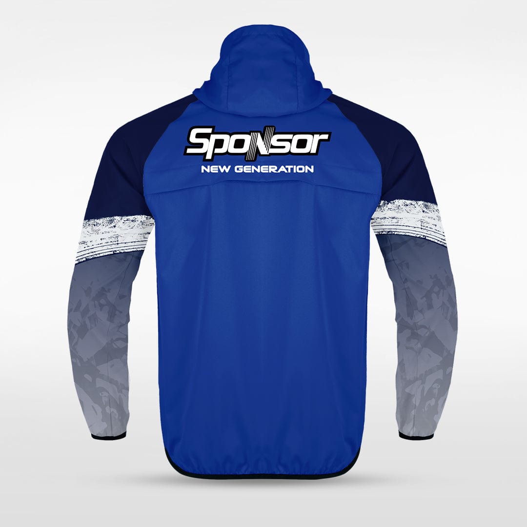 Cikers Sports Jackets Embrace Splash - Customized Kid's Sublimated Full-Zip Windbreak