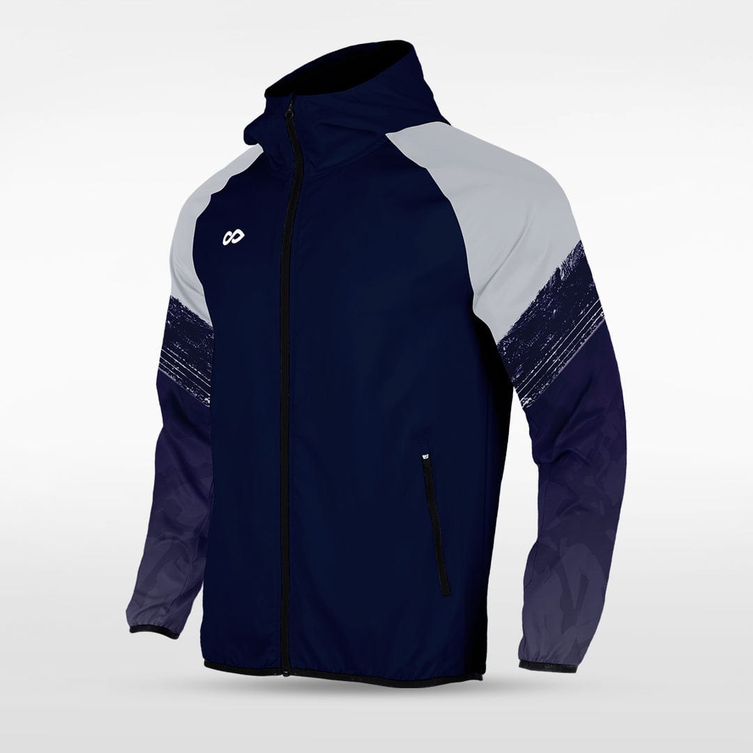 Cikers Sports Jackets Embrace Splash - Customized Kid's Sublimated Full-Zip Windbreak