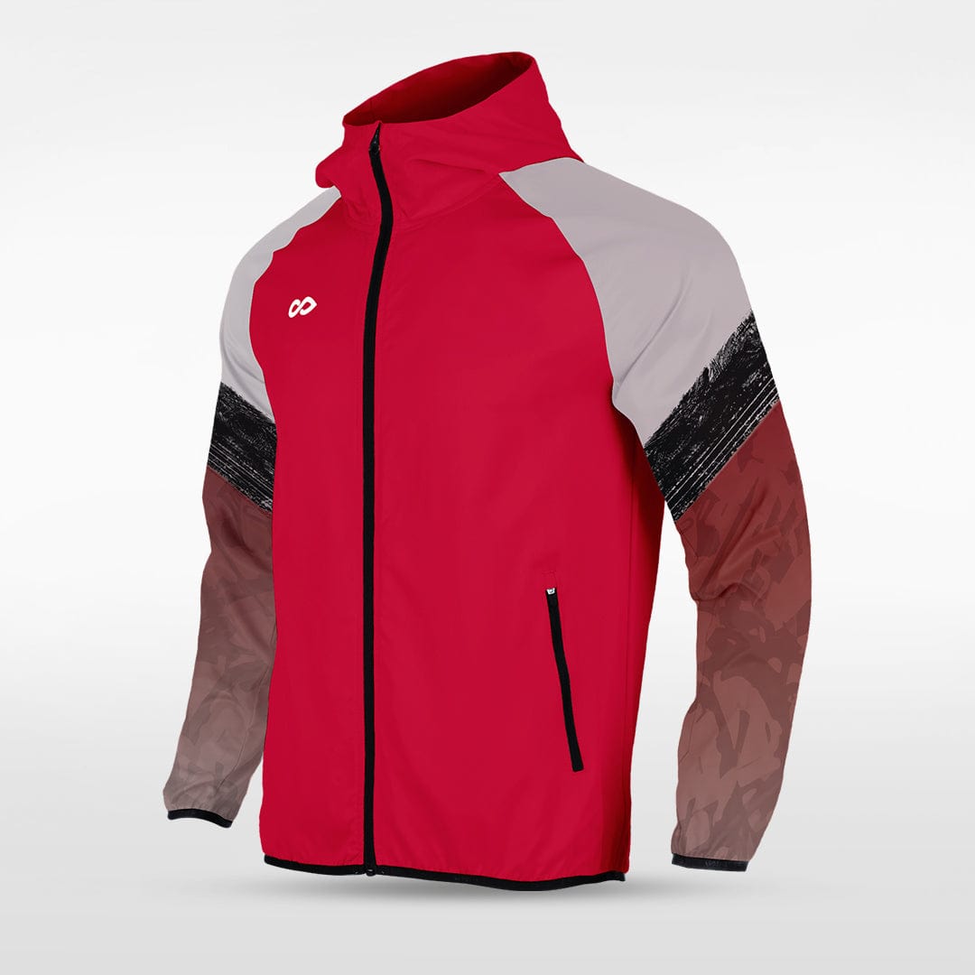Cikers Sports Jackets Embrace Splash - Customized Kid's Sublimated Full-Zip Windbreak