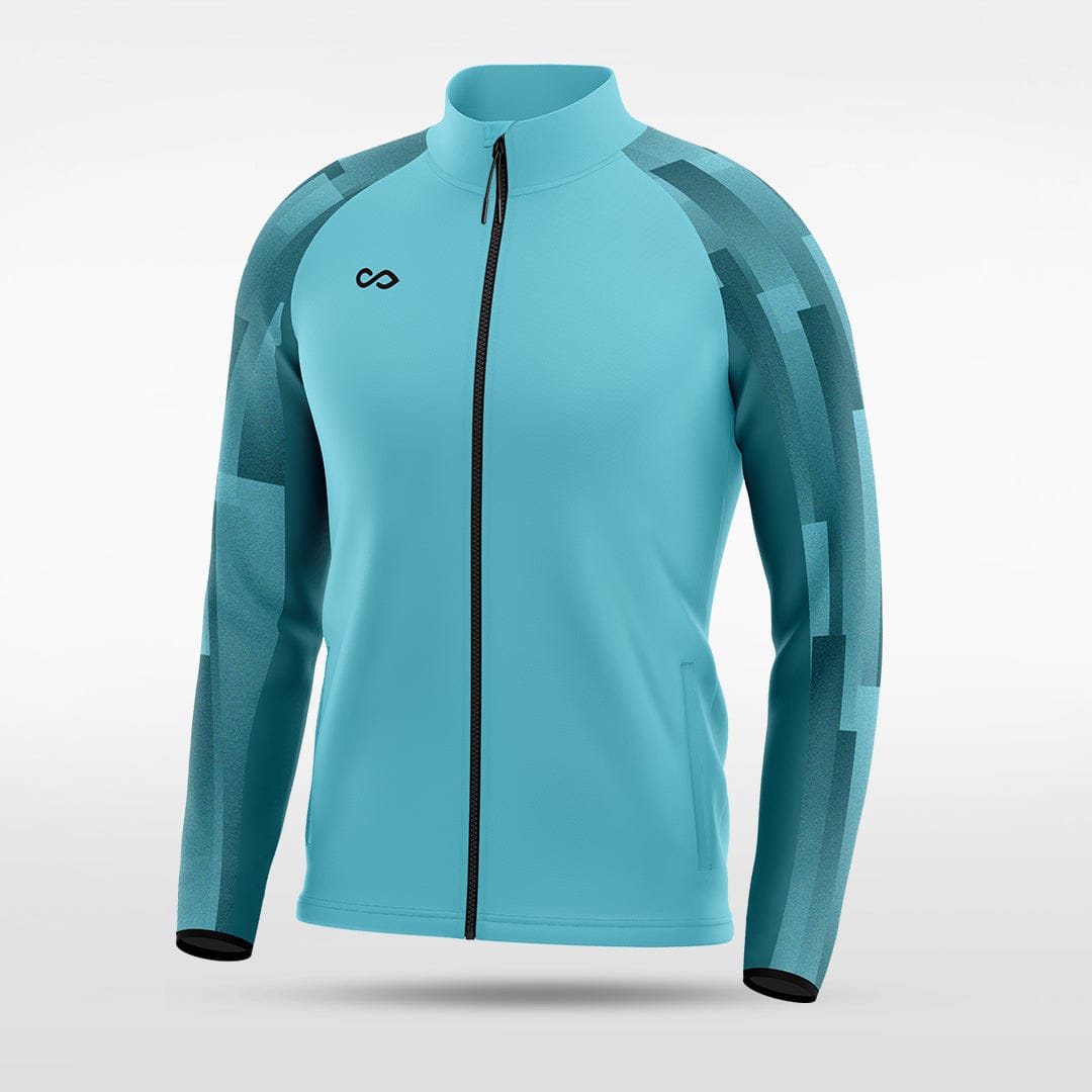 Cikers Sports Jackets Embrace Urban Forest - Customized Men's Sublimated Full-Zip Waterproof