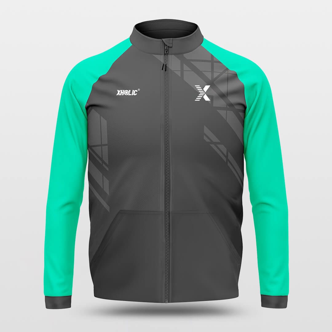 Cikers Sports Jackets Green Tech - Customized Stand Collar Leisure Jacket