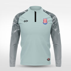 Cikers Sports Jackets Grey / S Beautiful landscapes - Customized Men's 1/4 Zip Jacket