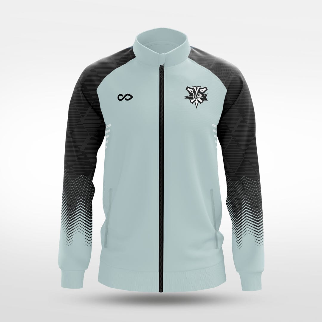 Cikers Sports Jackets Grey / S Blood Shadow - Customized Men's Sublimated Full-Zip Jacket