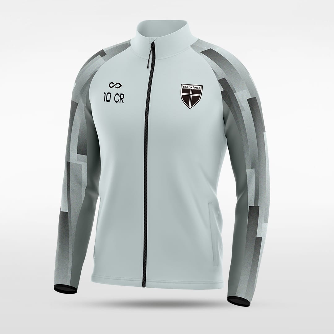Cikers Sports Jackets Grey / S Urban Forest - Customized Men's Sublimated Full-Zip Jacket - AS413XFB3