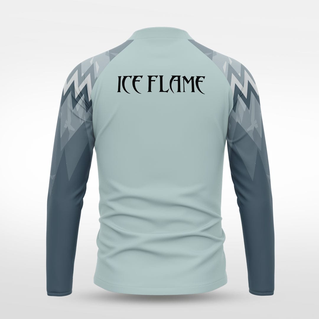 Cikers Sports Jackets Ice Flame - Customized Kids 1/4 Zip Jacket