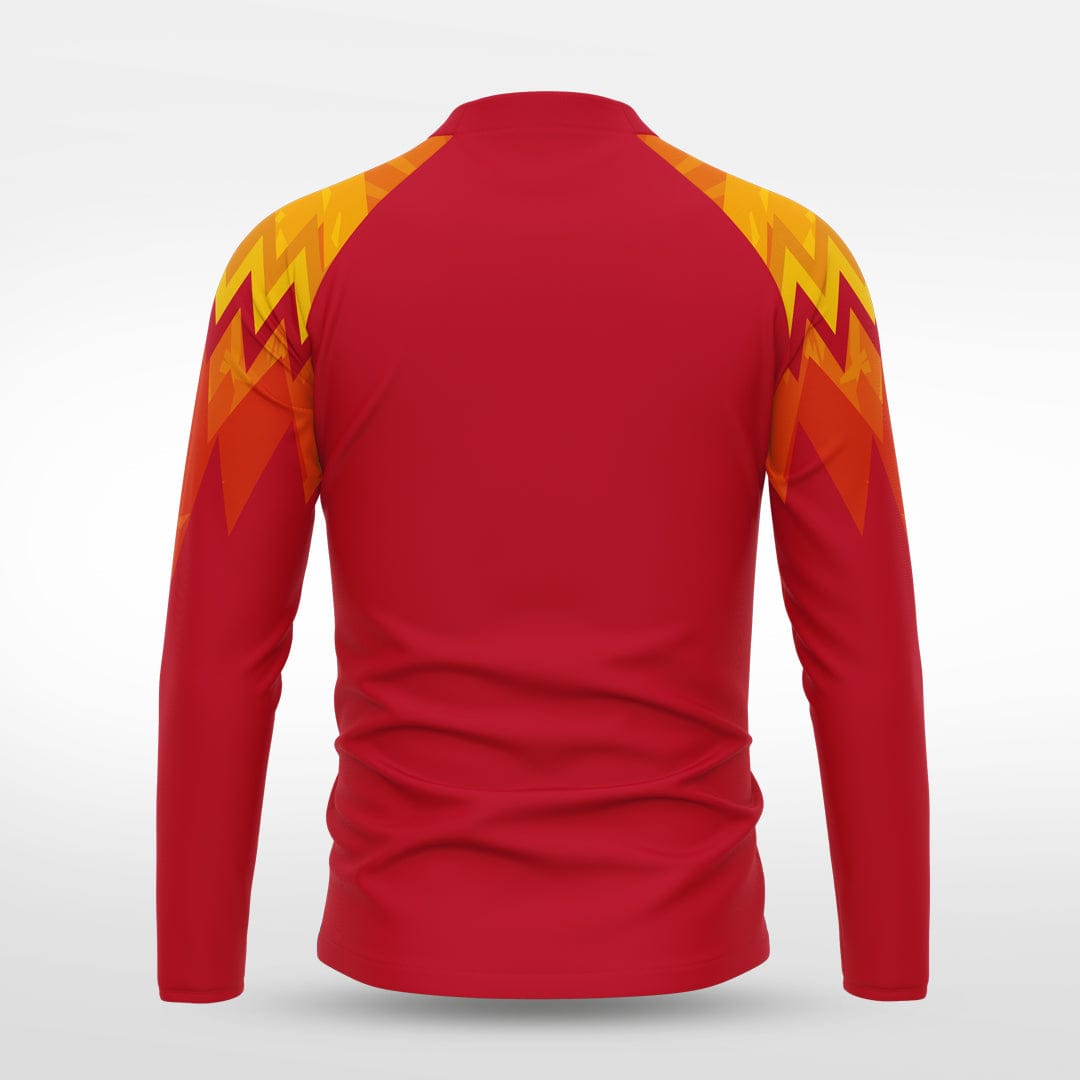 Cikers Sports Jackets Ice Flame - Customized Kids 1/4 Zip Jacket