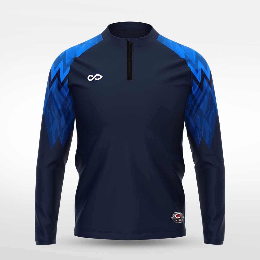 Cikers Sports Jackets Ice Flame - Customized Kids 1/4 Zip Jacket