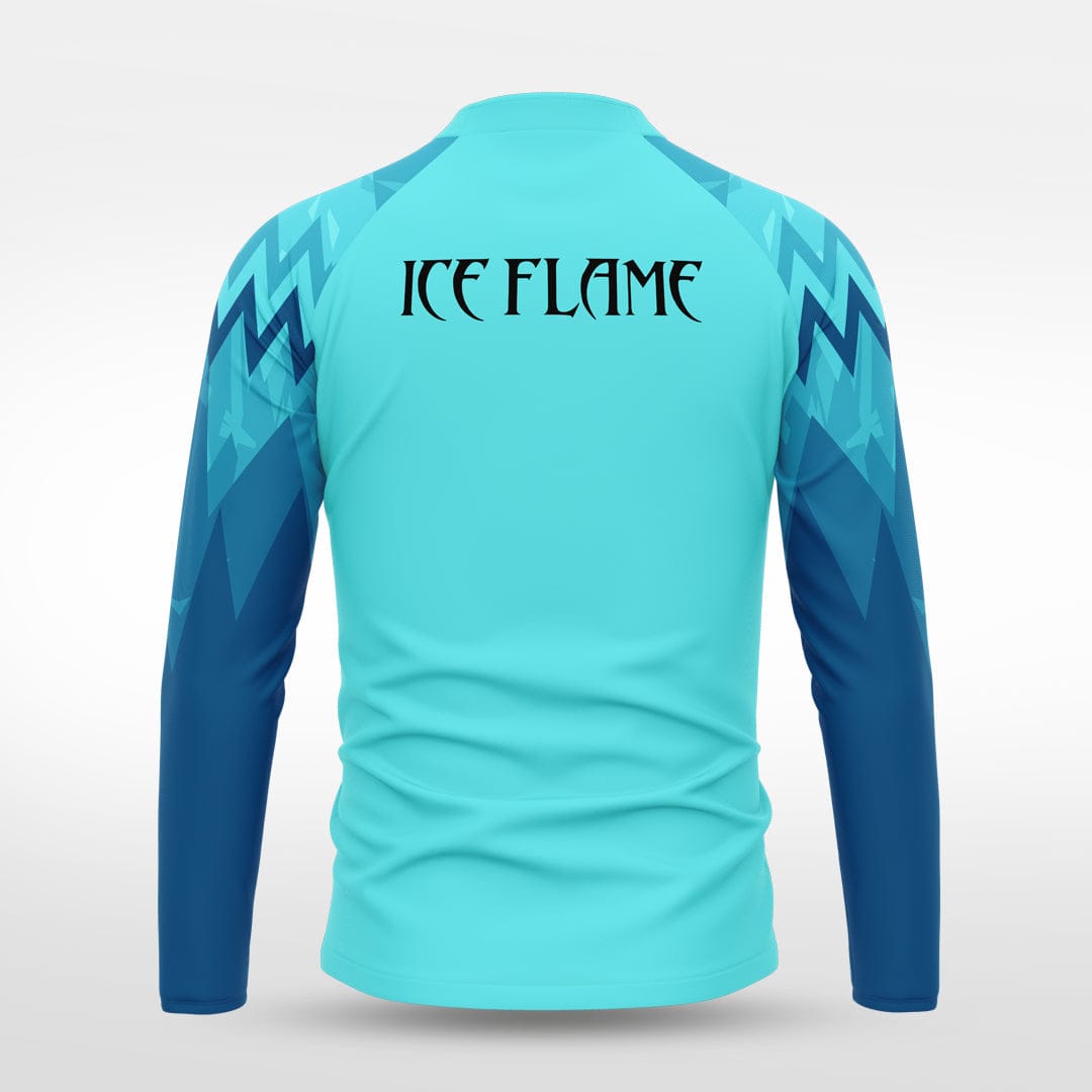 Cikers Sports Jackets Ice Flame - Customized Kids 1/4 Zip Jacket