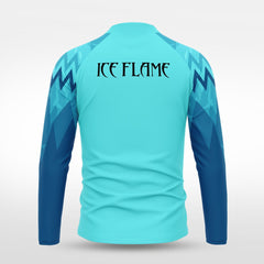 Cikers Sports Jackets Ice Flame - Customized Kids 1/4 Zip Jacket