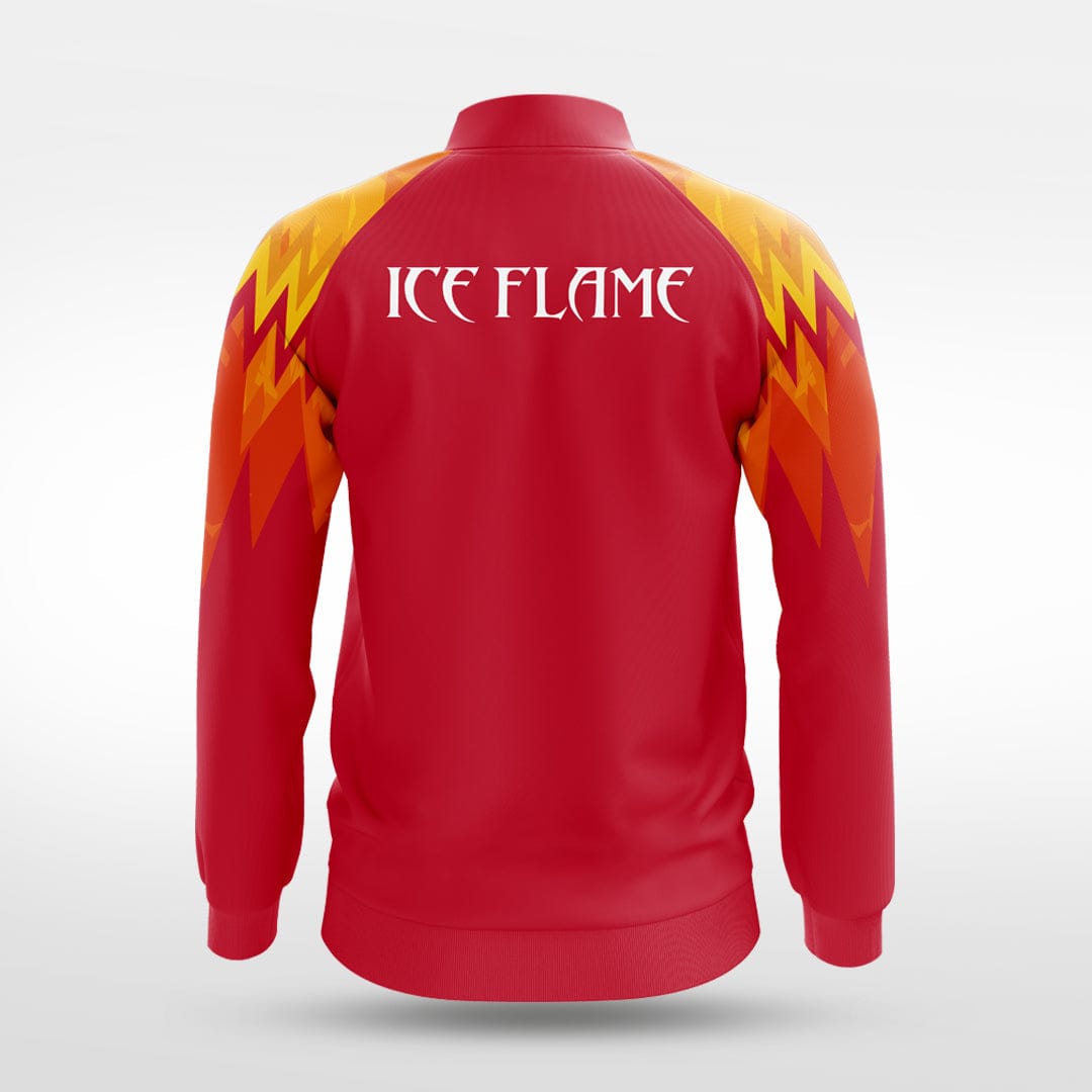 Cikers Sports Jackets Ice Flame - Customized Men's Sublimated Full-Zip Jacket