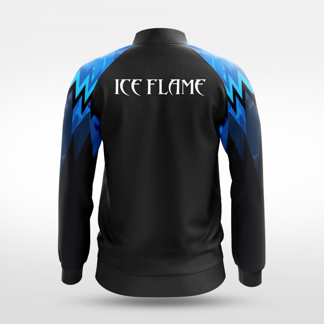 Cikers Sports Jackets Ice Flame - Customized Men's Sublimated Full-Zip Jacket