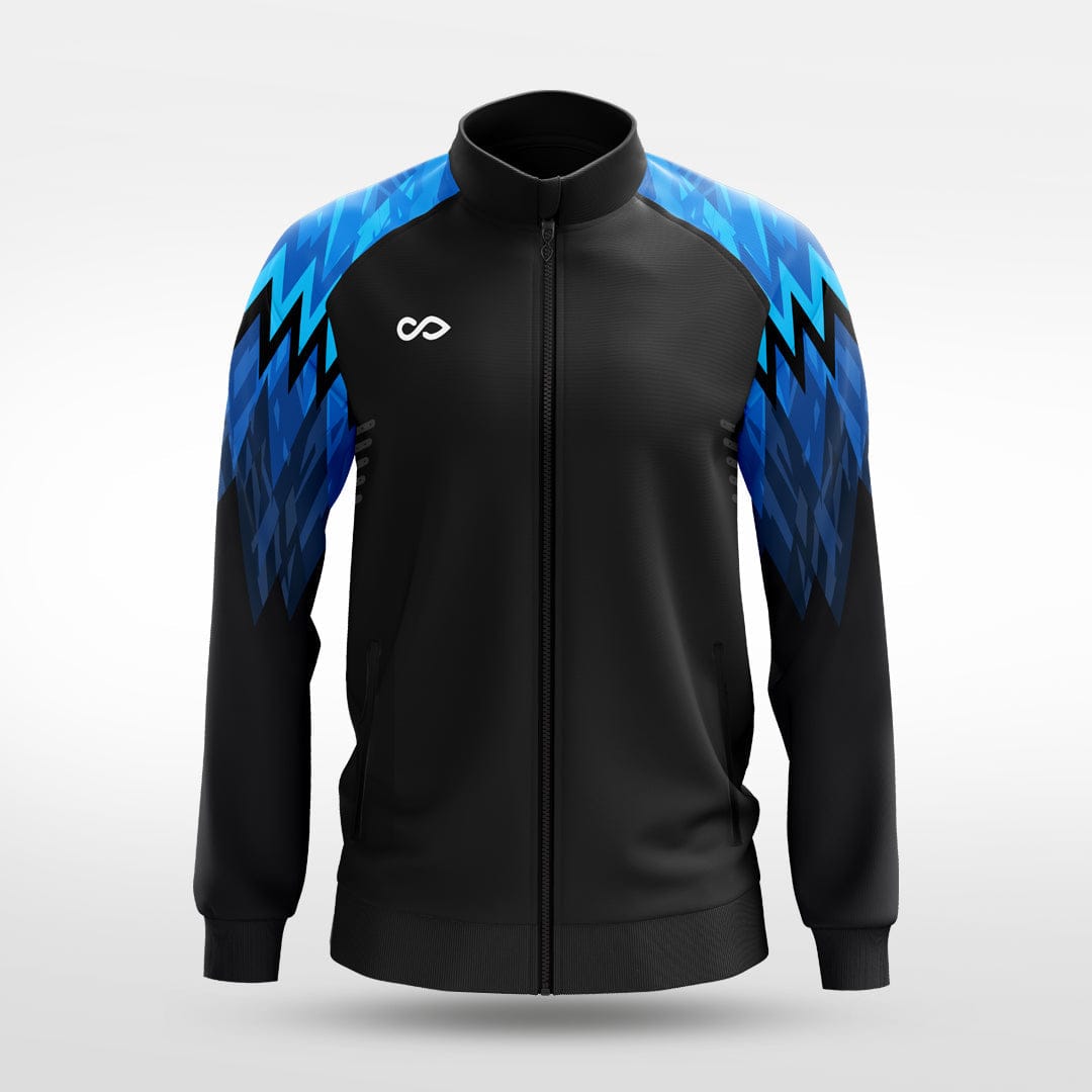 Cikers Sports Jackets Ice Flame - Customized Men's Sublimated Full-Zip Jacket