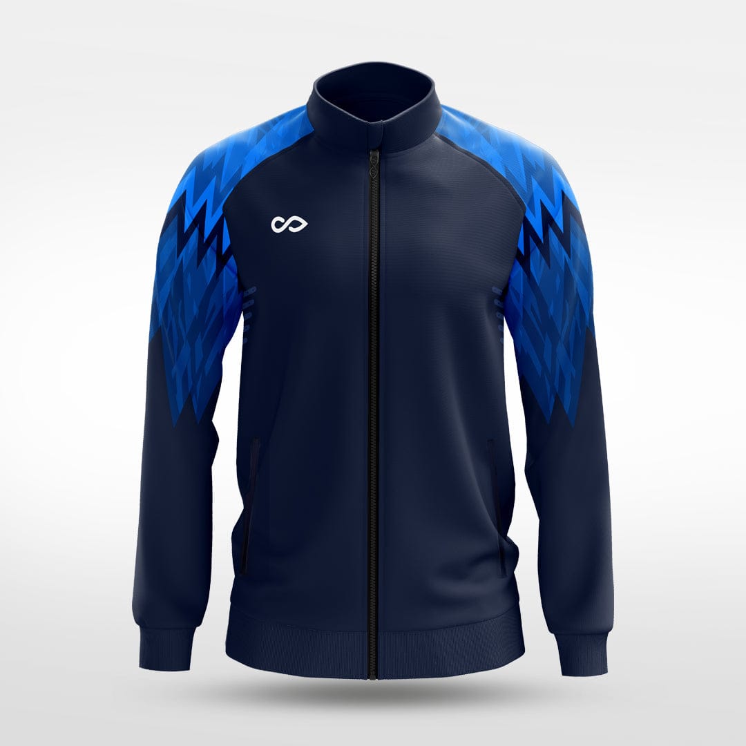 Cikers Sports Jackets Ice Flame - Customized Men's Sublimated Full-Zip Jacket