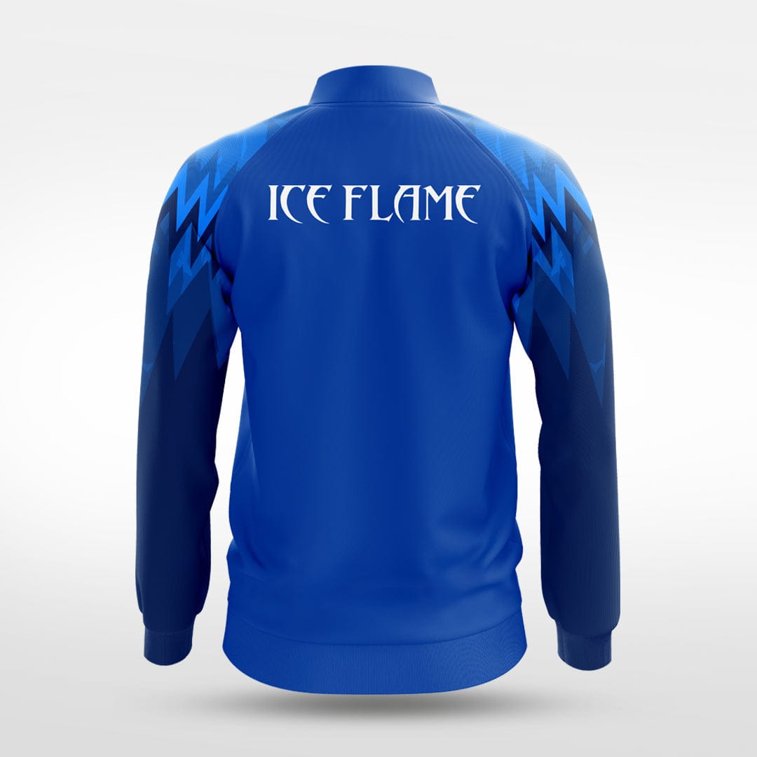 Cikers Sports Jackets Ice Flame - Customized Men's Sublimated Full-Zip Jacket