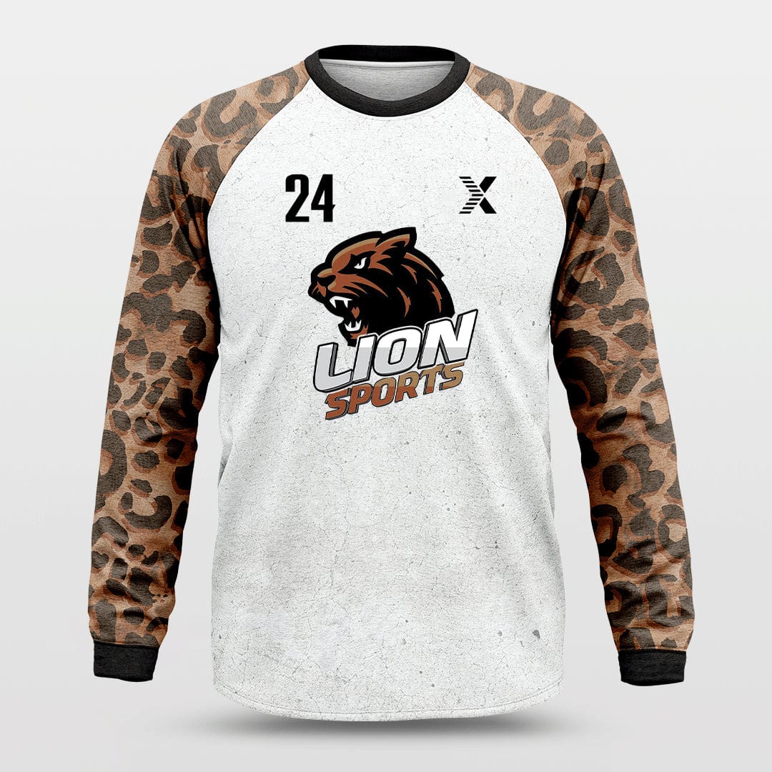 Cikers Sports Jackets Leopard - Customized Baggy Long Sleeve Shooting Jersey