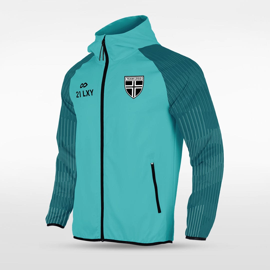 Cikers Sports Jackets Mint Green / S Star Trails - Rash Jacket - AT242XFC3