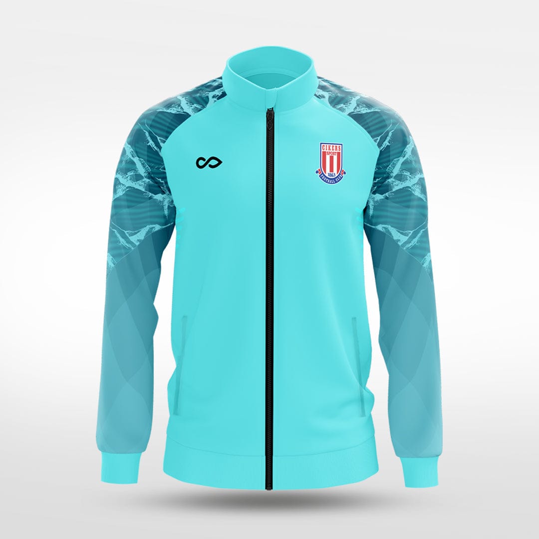 Cikers Sports Jackets Mint / S Beautiful landscapes- Customized Men's Sublimated Full-Zip Jacket