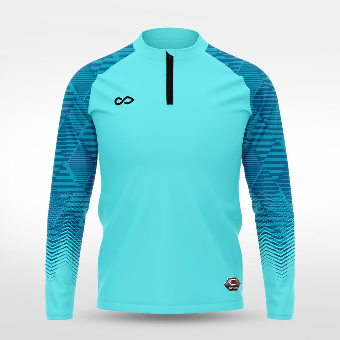 Cikers Sports Jackets Mint / S Blood Shadow - Customized Kids 1/4 Zip Jacket