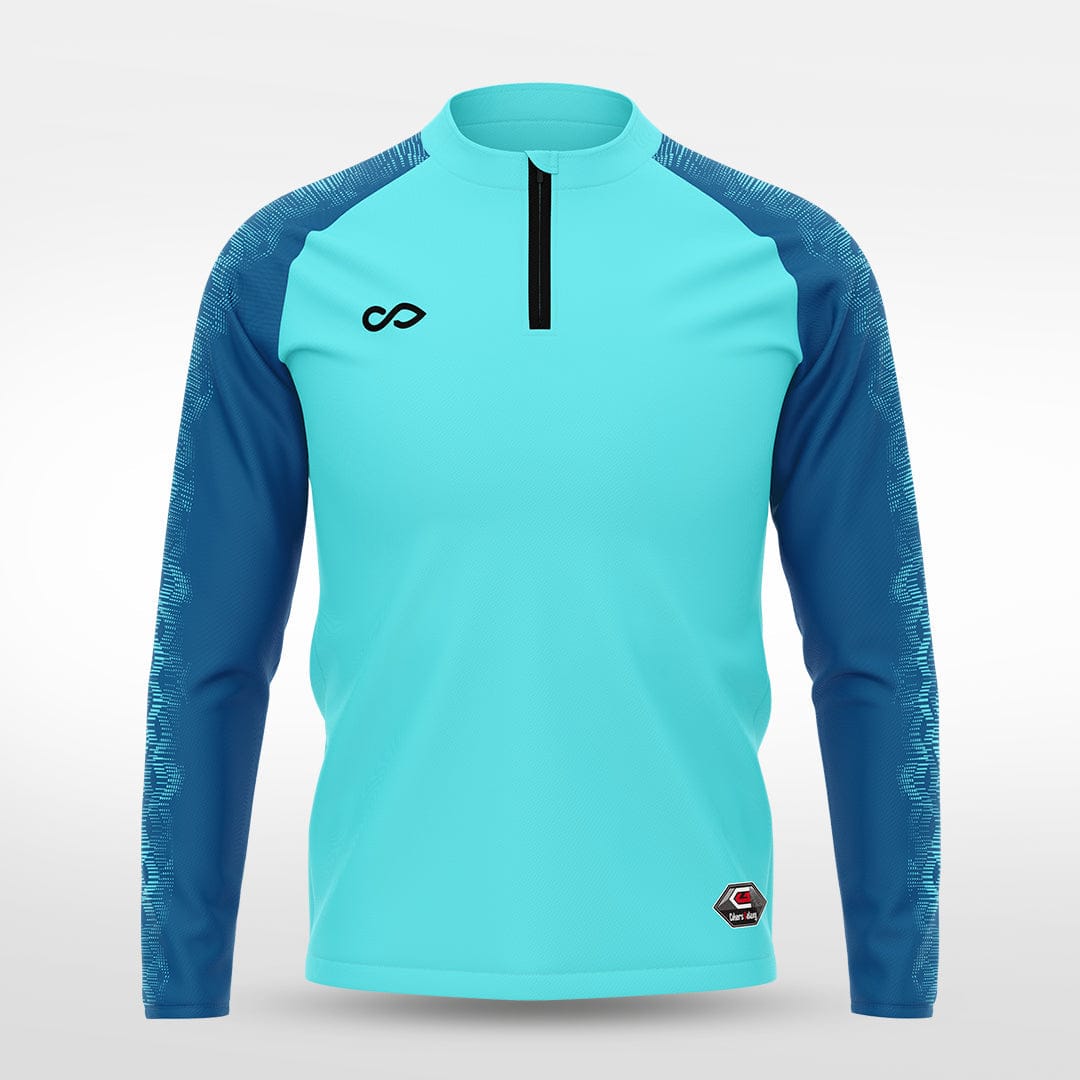 Cikers Sports Jackets Mint / S Night Shadow - Customized Men's 1/4 Zip Jacket