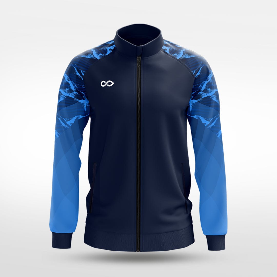 Cikers Sports Jackets Navy Blue / S Beautiful landscapes- Customized Men's Sublimated Full-Zip Jacket