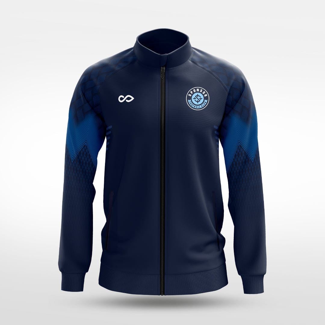 Cikers Sports Jackets Navy Blue / S Ignite Dreams - Customized Men's Sublimated Full-Zip Jacket