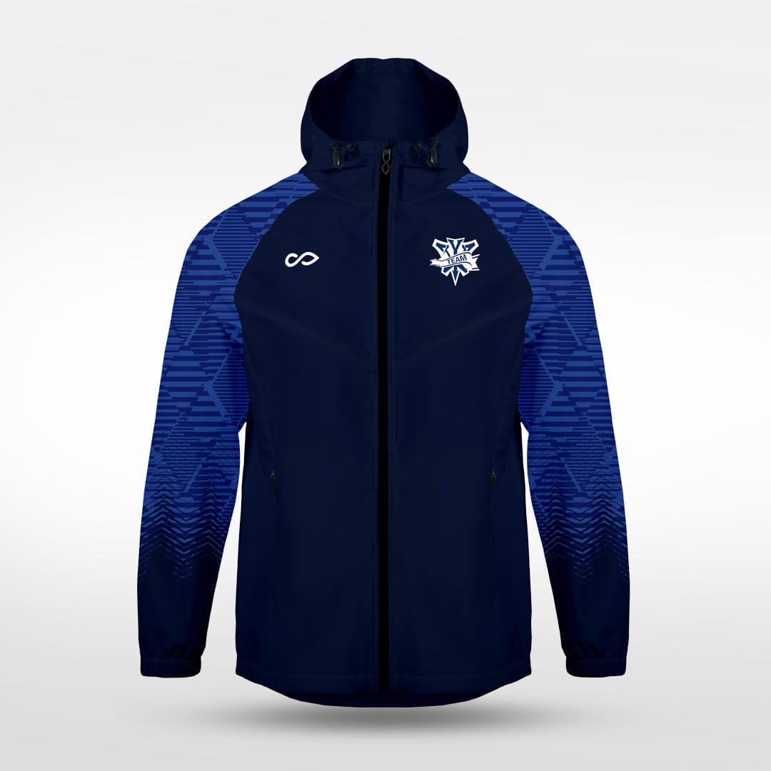 Cikers Sports Jackets Navy Blue / S Urban Forest- Customized Kids Windbreaker