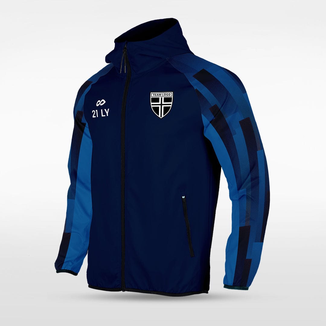 Cikers Sports Jackets Navy Blue / S Urban Forest- Rash Jacket - AT242XFB3