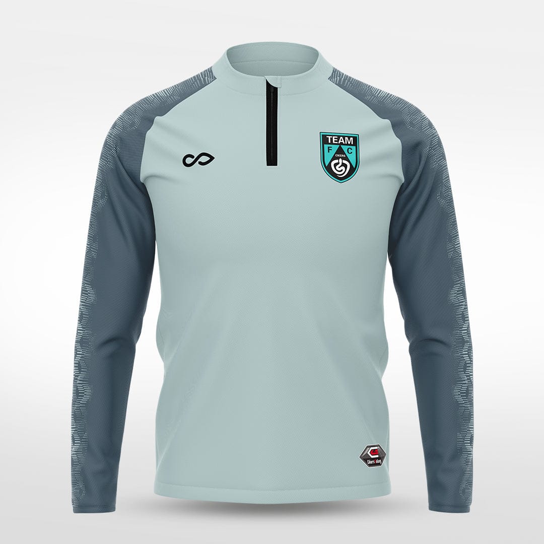 Cikers Sports Jackets Night Shadow - Customized Men's 1/4 Zip Jacket