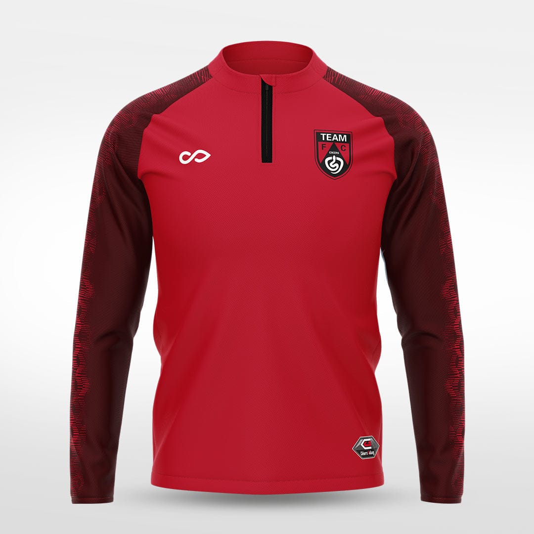 Cikers Sports Jackets Night Shadow - Customized Men's 1/4 Zip Jacket