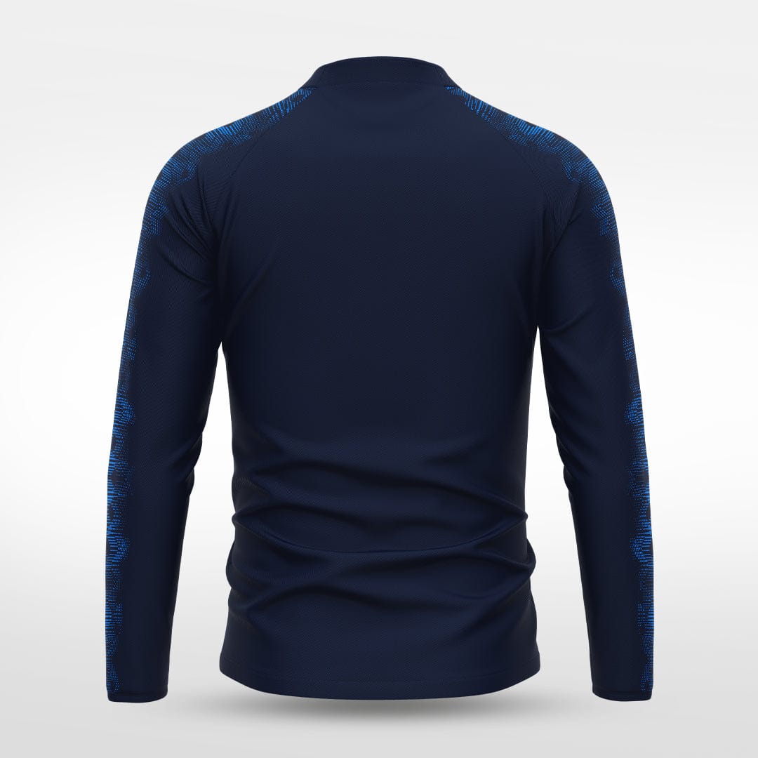 Cikers Sports Jackets Night Shadow - Customized Men's 1/4 Zip Jacket