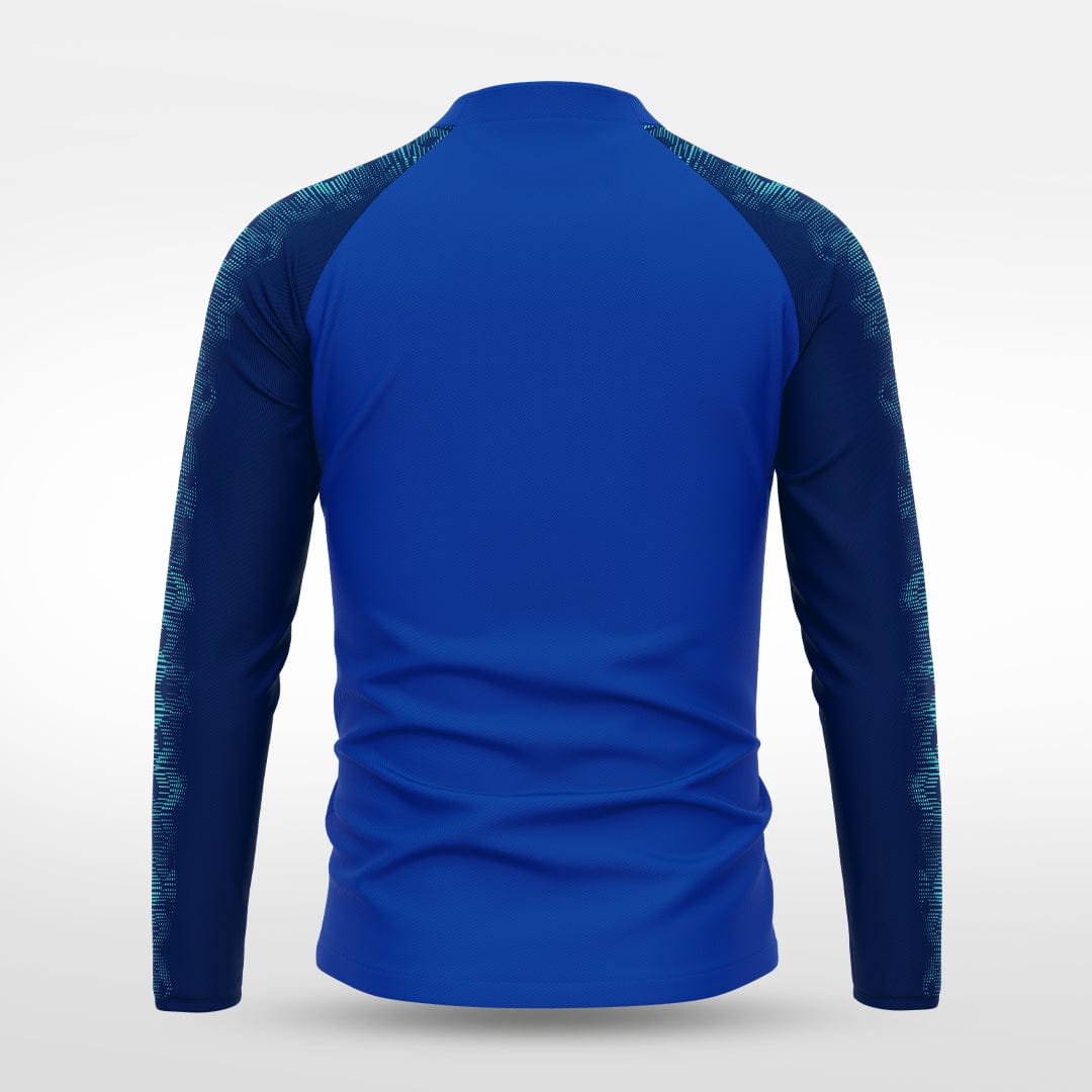 Cikers Sports Jackets Night Shadow - Customized Men's 1/4 Zip Jacket