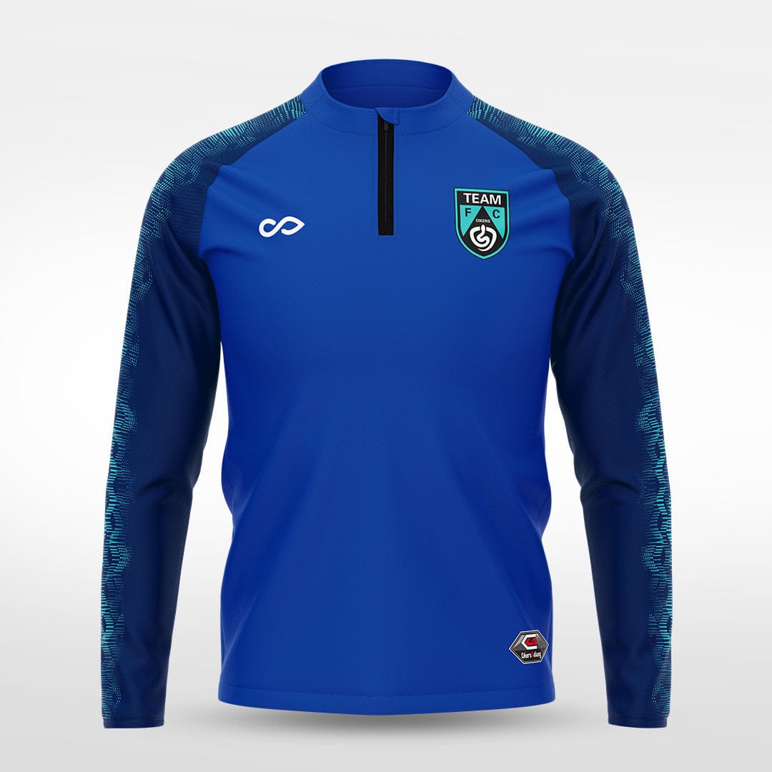 Cikers Sports Jackets Night Shadow - Customized Men's 1/4 Zip Jacket