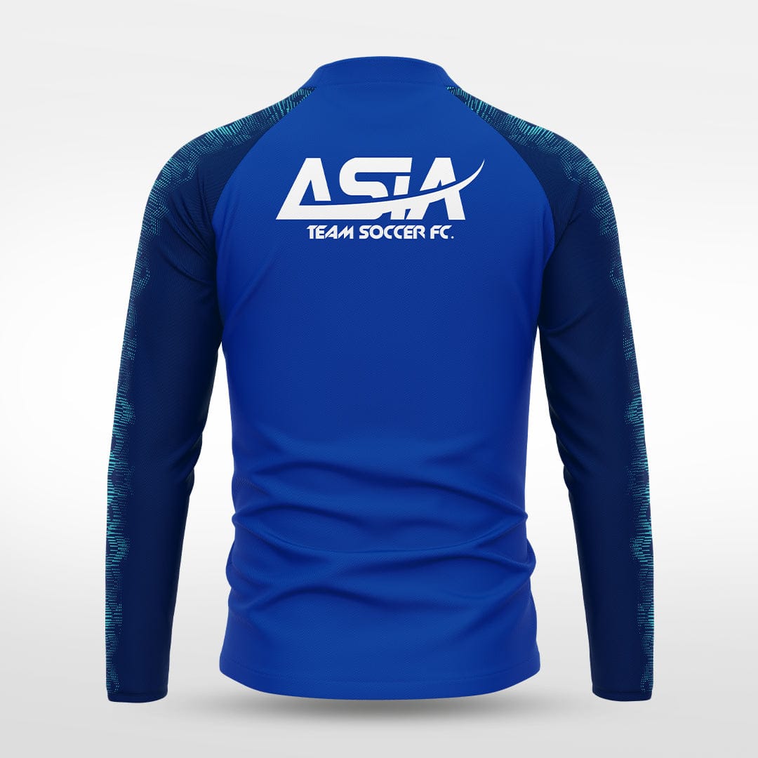 Cikers Sports Jackets Night Shadow - Customized Men's 1/4 Zip Jacket