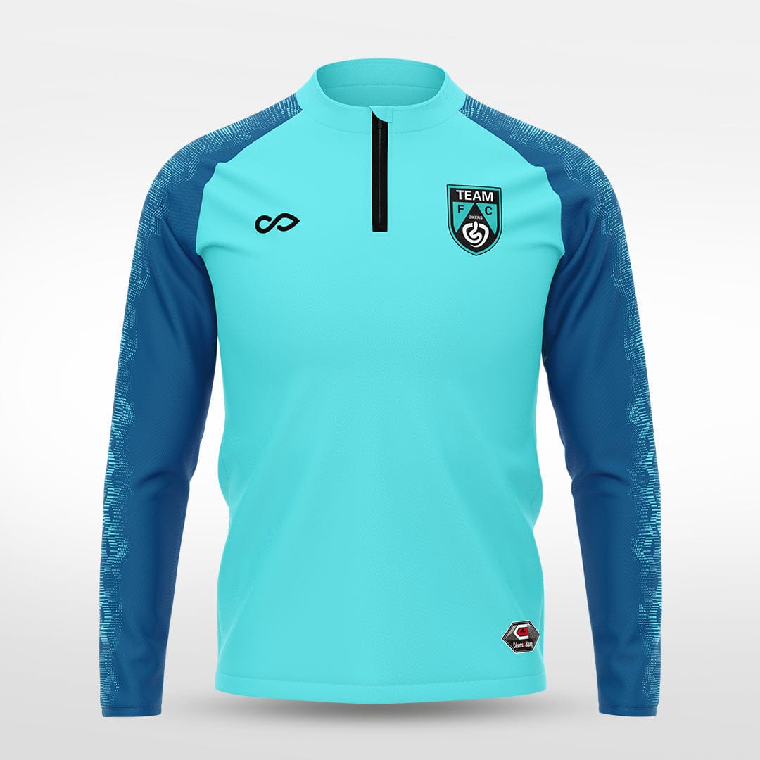 Cikers Sports Jackets Night Shadow - Customized Men's 1/4 Zip Jacket