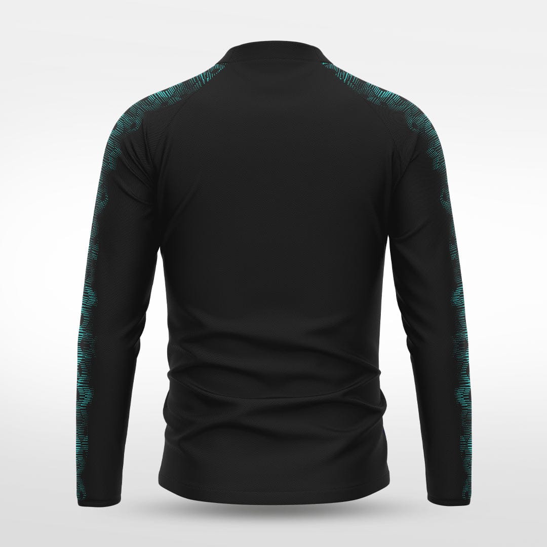 Cikers Sports Jackets Night Shadow - Customized Men's 1/4 Zip Jacket