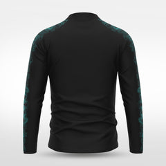 Cikers Sports Jackets Night Shadow - Customized Men's 1/4 Zip Jacket